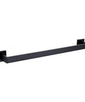 Heavy Duty 23.6 Inch Black Stainless Steel Towel Bar Rack For Bathroom And Kitchen Rustproof SUS 304 Wall Mount Matte Black Finish