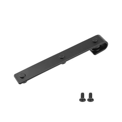 Heavy Duty Cabinet Sliding Barn Door Hardware Kit For TV Stands And Cupboards Storage Cabinets With J Shape Hanger Type 1 shown