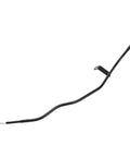 LS Engine Dipstick With Billet Aluminum Handle And Steel Tube Mount Black Finish Durable Swap Ready for Gen III and IV LS Engines