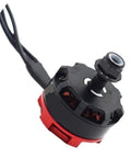 2300KV Brushless Drone Motors And 30A ESC Bundle For FPV Racing Quads CW CCW, black and red motor, wire visible