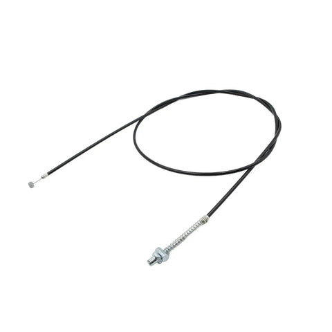 Beefed Up Front And Rear Drum Brake Cable For Bicycle Scooter Moped Bike Motorcycle 1800mm Heavy Duty Build With Easy Install And Rock Solid Braking For Quick Stop In Any Ride Everyday Use, black 1800mm metal rubber cable