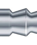 Side view of Epoxy Anchor Internal Threaded 1/2-13, zinc-plated steel, showing detailed threading for vibration-resistant mounting.