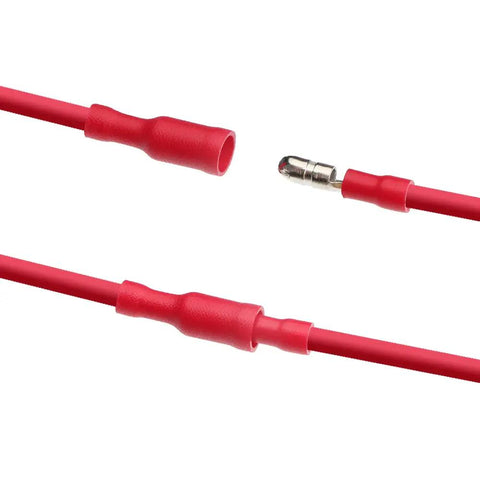 Assort 400 Pcs Insulated Fork Spade Crimp Terminals Connectors Mixed U Type Wire Lugs For Auto Car Electrical Wiring Projects And Repairs, red insulated wire