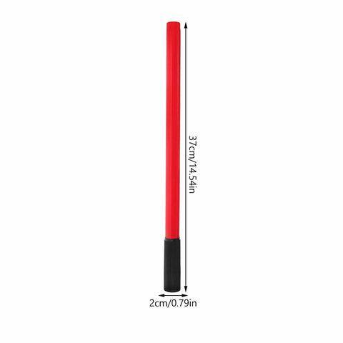 3 Ton Horizontal Hydraulic Floor Jack Handle Heavy Duty Replacement Pole Lever For Floor Jacks With Anti Slip Grip Red Universal Car Jack Accessory For Quick Repairs, showing measurements.