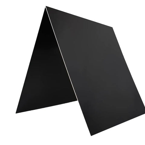 5052 Aluminum Sheet Black Anodized Flat Metal Plate 300x300mm Lightweight Durable For DIY Projects Crafting And Fabrication 1.5mm Thick