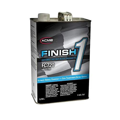 ACME Finish 1 FC720 automotive clearcoat gallon can