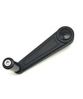 4 Inch Nylon Crank Handle For Drill Press Revolving Handle With Round Or Square Installation Hole Black Nylon Steel Hub