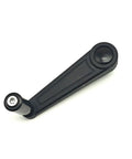 3.15 Inch Nylon Crank Handle for Drill Press and Milling Machines, black finish, round mount, fits lathe equipment