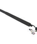 Heavy Duty Electric Tailgate Gas Struts For Jeep Cherokee 2015 2016 2017 2018 2019 showing black lift support with connector.