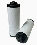 Oil Mist Separator Exhaust Filter For Vacuum Pumps Replacement 0532140156 0532000512, cylindrical shape, black caps
