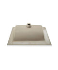 Underside view of Voltaire Vanity Top Sink With Integrated Bowl Glossy White Ceramic Top Mount No Fuss Install Scratch Resistant