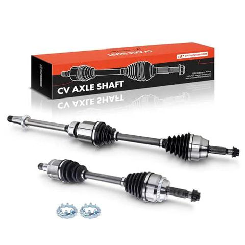 Pair Front CV Axle Shaft Assemblies For Toyota Camry 2012 2013 2014 2015 2016 2017 2.5L Gas Models Direct Fit Beefed Up
