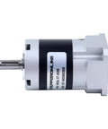 Side view of MGL Series Planetary Gearbox With 25 To 1 Gear Ratio And 45 Arc Minute Backlash For 5 Mm Shaft And Standard Nema 17 Stepper Motor