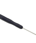Go Hard On Tiny Fixes With This Dope Little 50 Pack Micro Flat Head Screwdriver Kit 85Mm Slotted Tool with matte black grip.