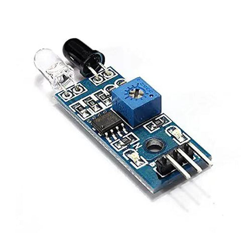Single module from 10 Pack Infrared Obstacle Avoidance Sensor Modules for Arduino Raspberry Pi Smart Car Robots