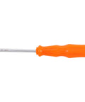 Heavy Duty Hex Socket Screwdriver Wrench With Swappable Bits For Nuts And Bolts that is orange, solid, and designed for DIY repairs.