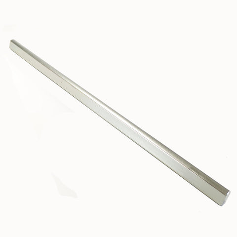 16 Inch 3/4 Inch Double D Galvanized Steering Shaft Fully Machined DD Style Built To Last On Tough Roads Heavy Duty Steel Construction