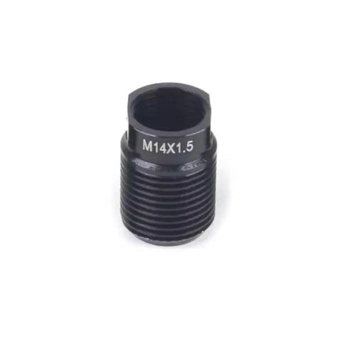 Five Piece Gear Shift Knob Thread Adapters Set For M8x1.25 M10x1.25 M12 And M14 Aluminum Alloy Nut Inserts High Temp Resistant Durable Car Kit M14x1.5