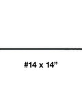 Badass Beefed Up Two Inch Timber Screws Heavy Duty Hex Head Landscaping Wood Fasteners in a straight view for outdoor use.