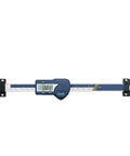 Stainless Steel Horizontal Linear Scale Type Digital Caliper with large LCD display showing measurement in mm.