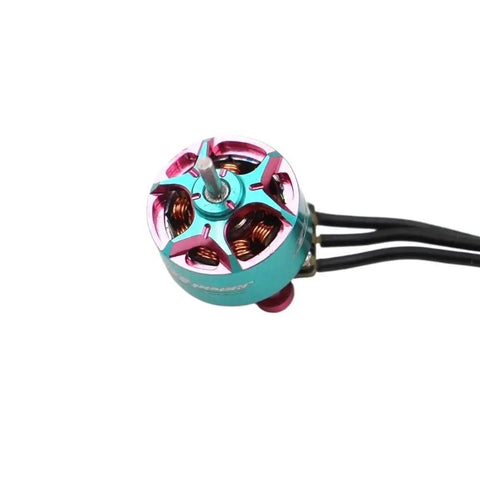 27000KV FPV Brushless Motor For 1S LiPo Tiny Indoor Drones Ultra Light 1.85g 9.6x9.6mm 9N12P Dual Bearing Top View