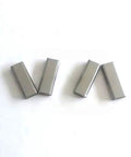 4 Pack Beefy Tungsten Steel Conductive Block For Power Feed Contact Wire EDM Machines 40x10x5mm High Conductivity Low Impurity Precision Grade