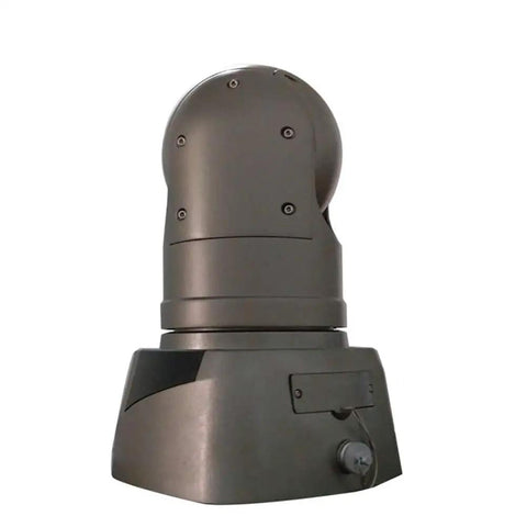 Straight Up Heavy Duty 1080P PTZ IP Security Camera Featuring Killer Color Night Vision And Ridiculously Smooth 4G Wireless Coverage With Efficient Remote Control, gray exterior.