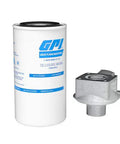 Quick-Fit Filter Adapter Kit For Up To 25 GPM Fuel Transfer Pumps With A 10 Micron Particulate Filter and modular hardware