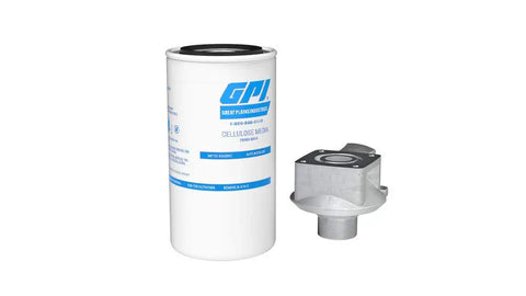 Quick-Fit Filter Adapter Kit For Up To 25 GPM Fuel Transfer Pumps With A 10 Micron Particulate Filter and modular hardware