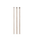 Extended Action Hex Bit Set For Jamming Into Those Snug Rifle Screw Holes Compatible Standard Quarter Inch Driver Includes Six Precise Pieces showing three long shank hex bits.