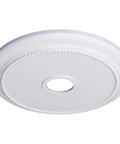 Ceiling Medallion For Canopies Up To 4 3 Eighth Inch, Outside Diameter 24 1 Eighth Inch, Inside Diameter 4 3 Eighth Inch, Lightweight Design