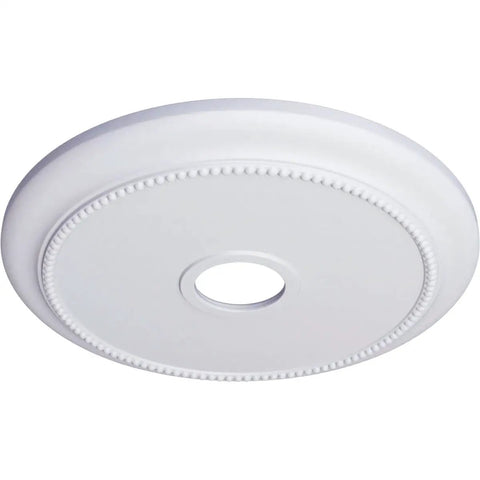 Ceiling Medallion For Canopies Up To 4 3 Eighth Inch, Outside Diameter 24 1 Eighth Inch, Inside Diameter 4 3 Eighth Inch, Lightweight Design