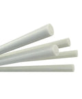 10Pcs 500mm Fiberglass Rodding Round Bar 2-10mm Diameter Solid Glass Fiber Rod For Kite Making And DIY Projects Highly Machinable Heat