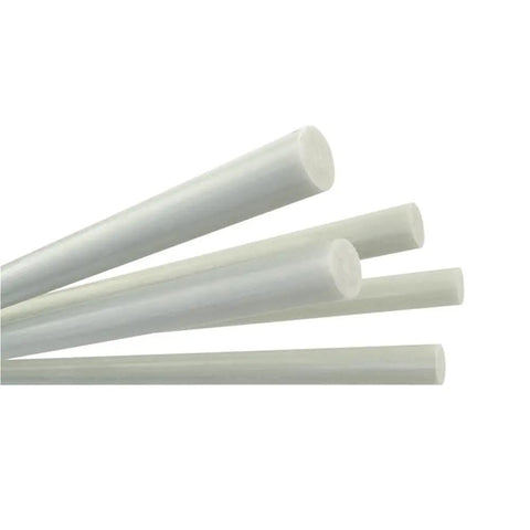 10Pcs 500mm Fiberglass Rodding Round Bar 2-10mm Diameter Solid Glass Fiber Rod For Kite Making And DIY Projects Highly Machinable Heat