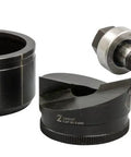 Slug Buster Knockout Set For Two Inch Conduit K2BB-2 Replacement For 7211BB-2 Includes Punch And Die With Knurled Grip Laser Markings
