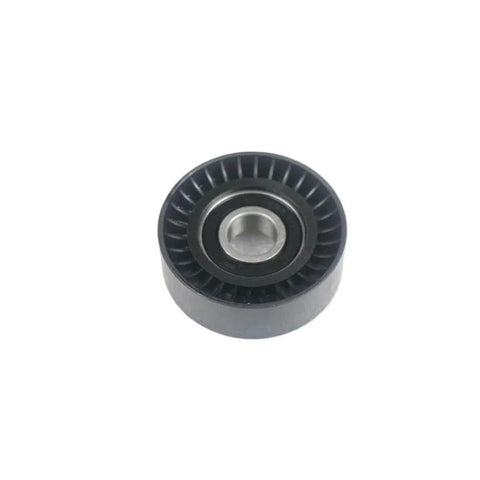 Upgrade Your Rig With This Snappy Tensioner Pulley V Belt Kit For Mercedes Benz W169 And W245 Models Featuring A Beefy 2.0L V4 Engine Setup That Guarantees Slick Performance And Peace of Mind On the Highway Or City Streets Today. single black tensioner pulley wheel with metal bearing