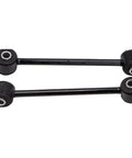 Black Sealed Front Suspension Kit For Jeep Grand Cherokee 2005 To 2010 With Inner Outer Upper Lower Arms And Ball Joints Plus Mounting Hardware Bushings For Smooth Ride, two black link arms