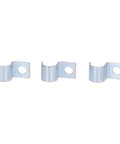 Built Tough 20 Pack Single Hole Pipe Clamp Kit With Zinc Plated Stainless Steel Clips Great For Rubber Rings And Steel Pipes Durable Clamp Solution