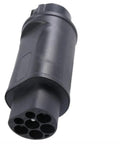 Premium Grade Type One To Gbt Ev Charging Adapter Sae J1772 To China Standard Connector, 32A, close-up view of black connector.