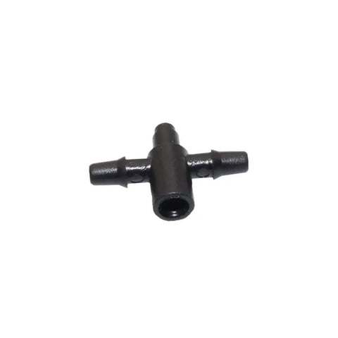 Barbed Hose Splitter Tee Connectors 3/5mm Kit 2000 Pieces For Garden Irrigation Sprinkler System Watering Accessories And Balcony Planting Plug And Play Diy Friendly Setup black plastic tee connector