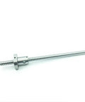 Heavy-Duty Cold-Rolled Ball Screw With 1204 Nut, 500mm Length, Smooth Low-Backlash Linear Motion, Durable Steel Construction for CNC and Automation