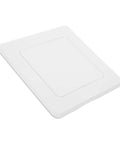 White Peel And Stick Ceiling Access Panel Self Adhesive Pipe Cover No Drill Quick Install lightweight inspection door.