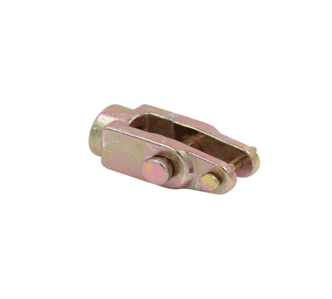 Two Pack Clevis With Two Pins Kit Replaces OEM 1090344 681-423-0050 ZBRAS3000 KN36540 CQ36541 clevis pin set in metal view