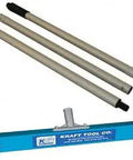 Gauge Rake And Leveler 24 Inch With 3 Piece Aluminum Handle for concrete finishing, pro-grade tool, solid aluminum construction