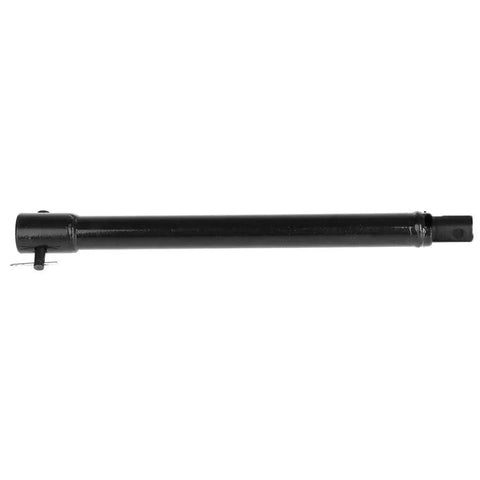 Long Reach Extension Auger Bit For Hole Digger Hard To Reach Thirty To Fifty Centimeters Drill Bit Extension With Three Quarters Inch Shaft Fits Most Post Hole Diggers Heavy Duty Hole Drill Tool Today, black metal shaft
