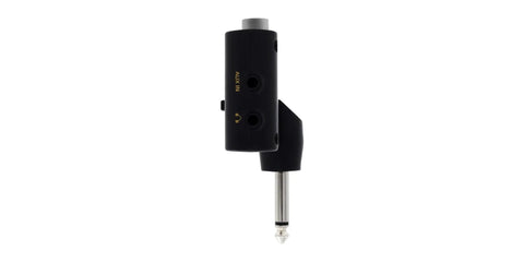 Side view of Portable USB Pocket Guitar Amp with Multi Effects Rechargeable Headphone Amp for On The Go Jamming Tonebird