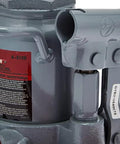 Pro-Lift B-S12D grey hydraulic bottle jack, 12-ton capacity, close-up view.