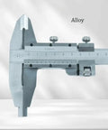 YMGSCC Household 300mm Vernier Caliper in stainless steel, close-up view showing precise measurement scale.