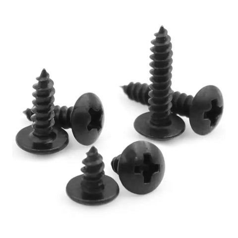 Stainless Steel Mushroom Head Wood Screws 30mm Set M3 to M6 Cross Recessed Large Round Head Fasteners 5 to 25 Pieces Rust Proof 304 Grade