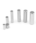 304 Stainless Steel Hardened Cylindrical Dowel Pins in multiple sizes for precision machinery and heavy duty jobs, smooth finish.